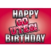 Image for GO UTES! Happy Birthday Greeting Card