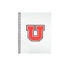 University of Utah Block U Spiral Bound Notebook Image
