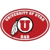 Image for University of Utah Dad Decal