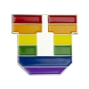 Image for Utah Block U Pride Lapel Pin