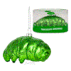 Image for Tardigrade Blown Glass Holiday Ornament