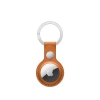 Apple AirTag Leather Key Ring - Golden Brown Image