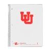 Cover Image for 1 Subject Red Interlocking U Notebook