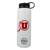 Cover Image for University of Utah White Stainless-Steel Bottle
