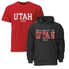 Cover Image for University of Utah Alumni Hoodie + T-Shirt Combo