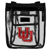 Cover Image for Utah Athletic Logo Clear Plastic Drawstring Pack