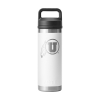 Yeti Rambler® 18 Oz White Utah Water Bottle Image