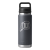 Yeti Rambler® 26 Oz Charcoal Utah Water Bottle Image
